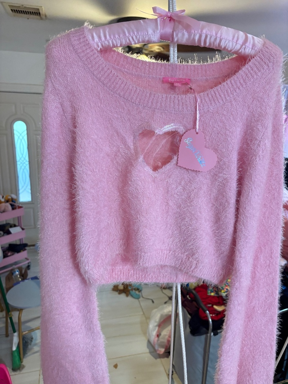 Sugar thrillz heart top